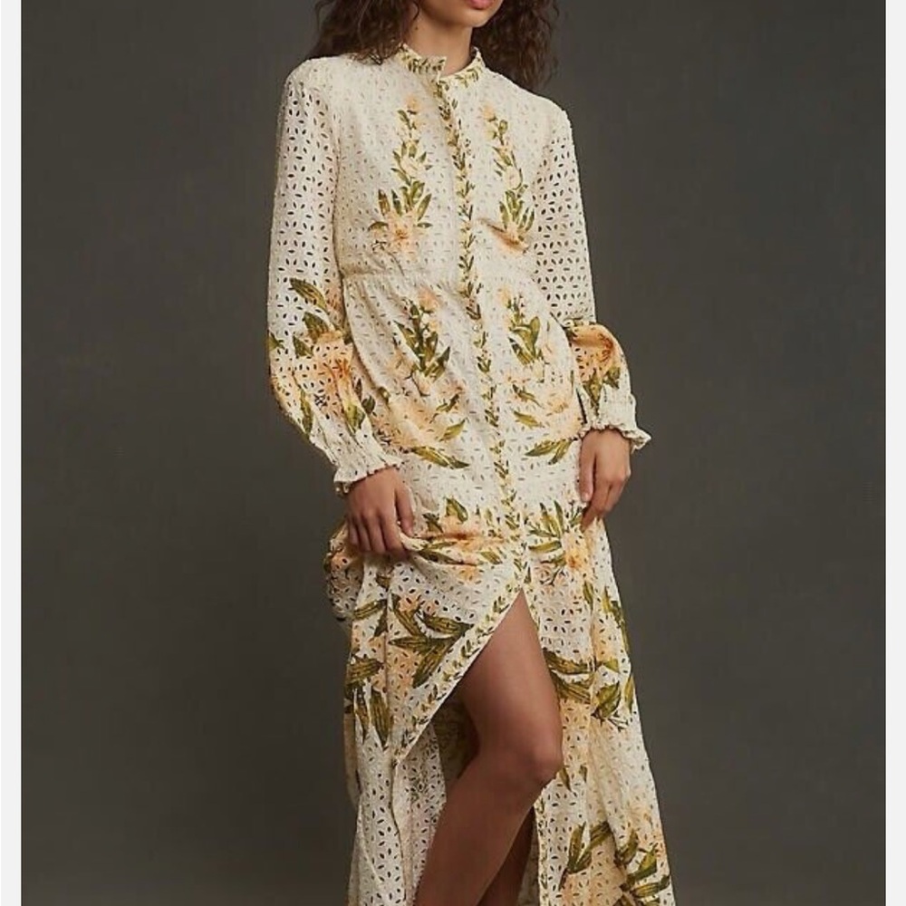 Floral Lace Maxi Dress